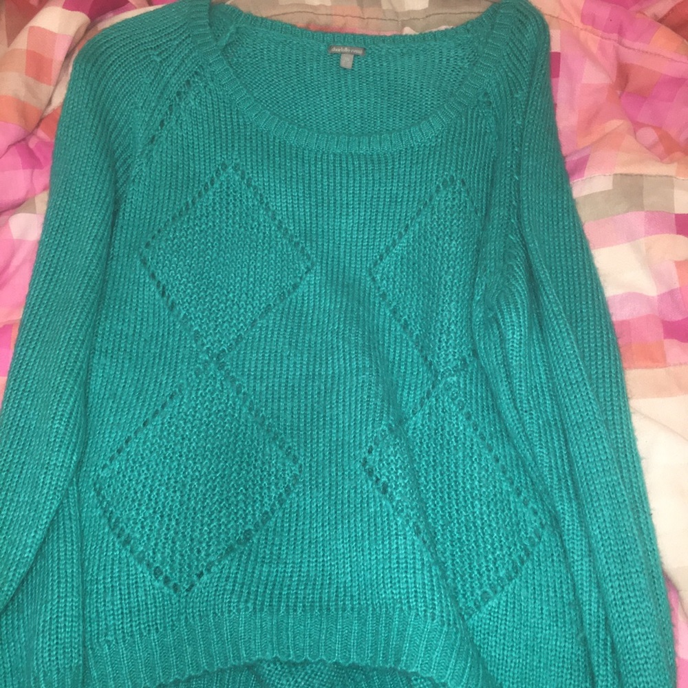 Charolette Russe Teal Sweater